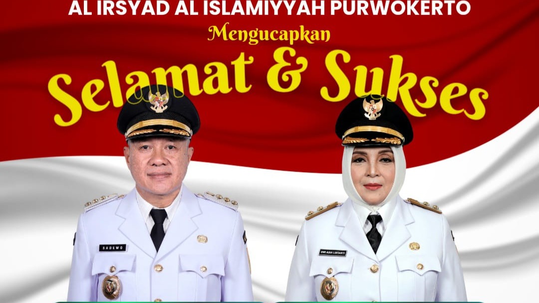 Selamat dan Sukses atas Pelantikan Bupati dan Wakil Bupati Banyumas